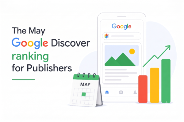 Google Discover Publisher Rankings in May 2026: winners, losers, and major shifts