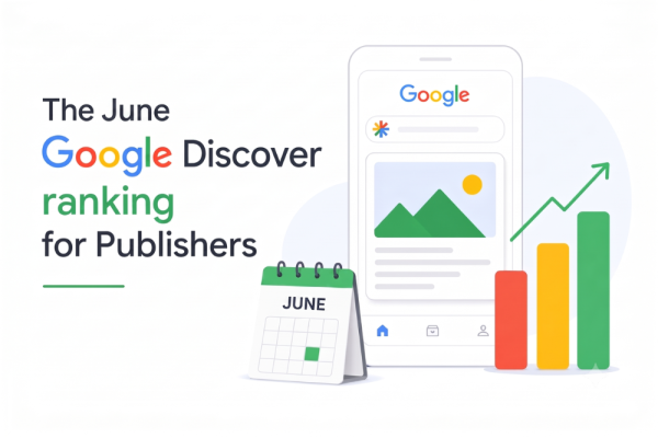 Google Discover Publisher Rankings in June 2026: winners, losers, and major shifts