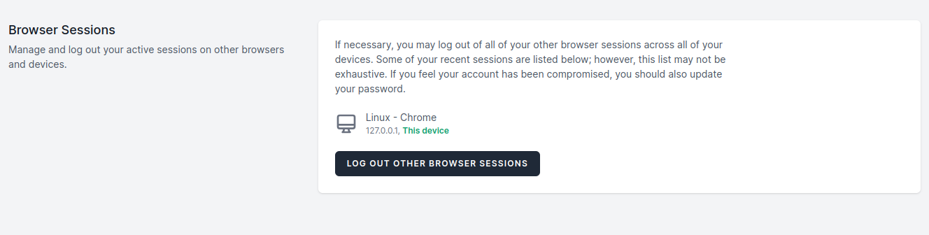 Browser Sessions